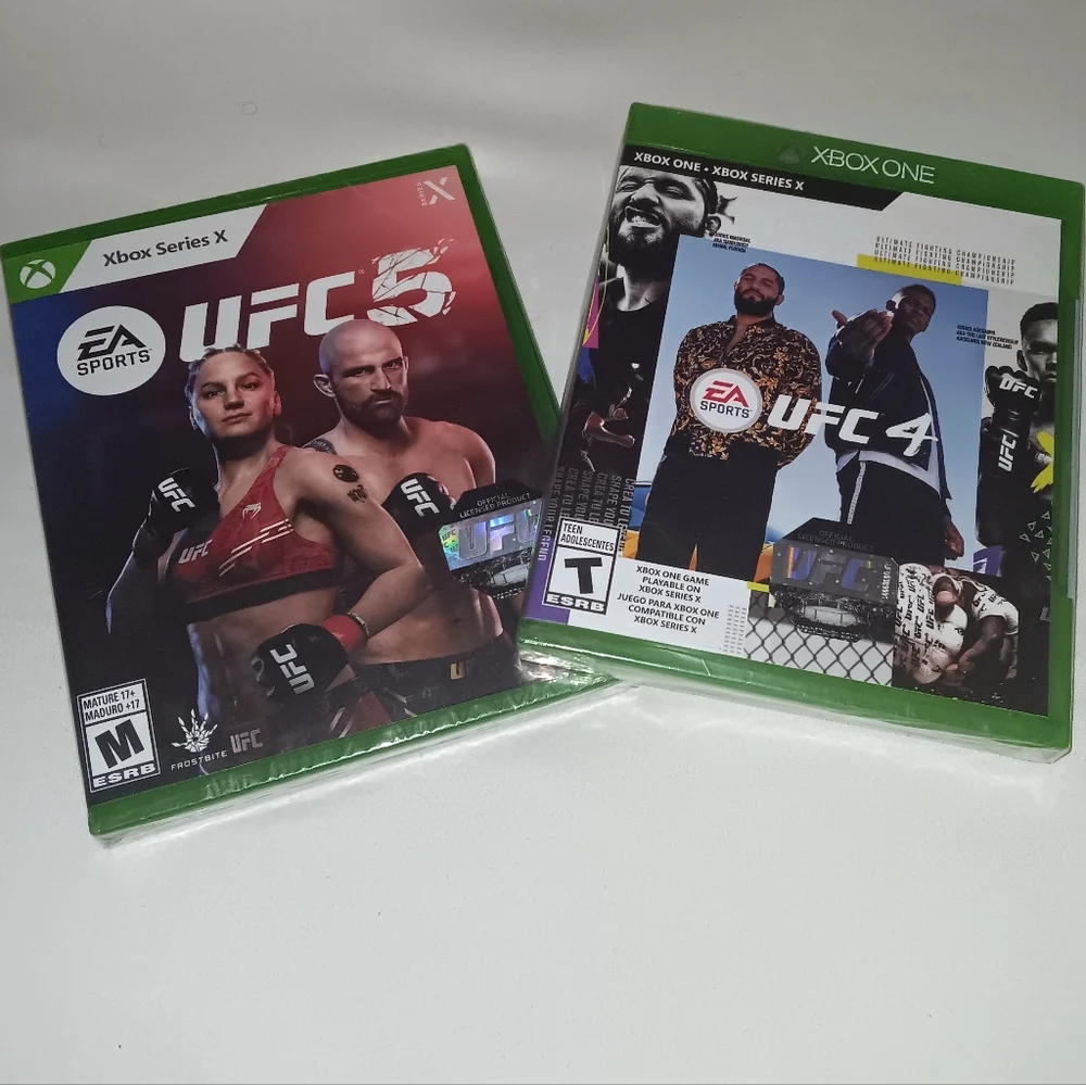 UFC 4 and UFC 5 Xbox Series X Games Bundle